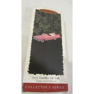 HALLMARK KEEPSAKE ORNAMENT 1959 Cadillac de Ville PINK car